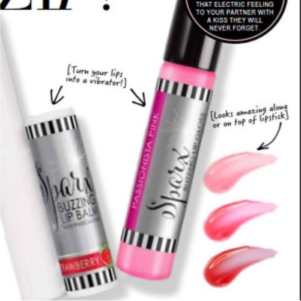 Lovewinx Bubble gum Sparx Balm Buzzing Lip Balm With Pheromones New 0.75 oz 2g